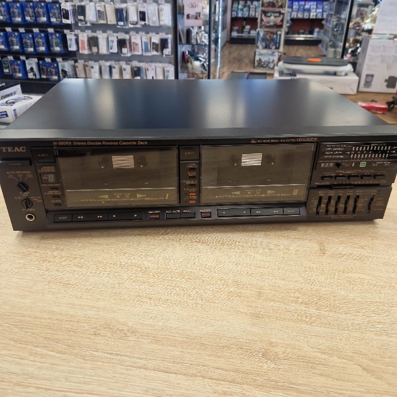 TEAC W 880RX STEREO DOUBLE REVERSE CASSETTE DECK