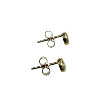 BOUCLE OREILLE OR 750 + DIAMANTS 1.46GRS