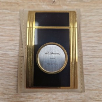 COUPE CIGARE ST DUPONT NOIR DORE