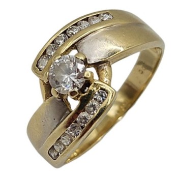 BAGUE OR 14CT 3.61GR T58