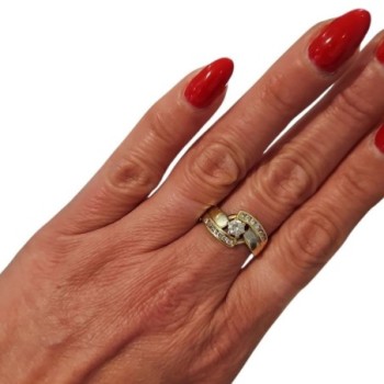BAGUE OR 14CT 3.61GR T58