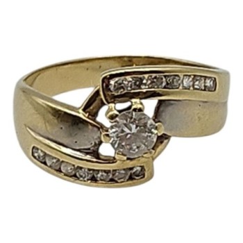 BAGUE OR 14CT 3.61GR T58