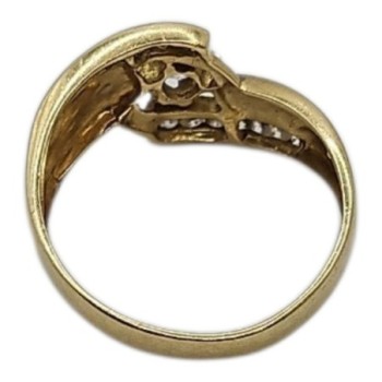 BAGUE OR 14CT 3.61GR T58