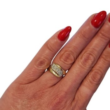 BAGUE OR 14CT 2.97GRS T55