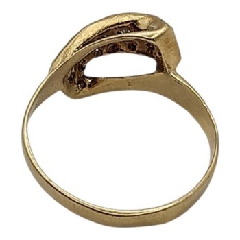 BAGUE OR 14CT 2.97GRS T55