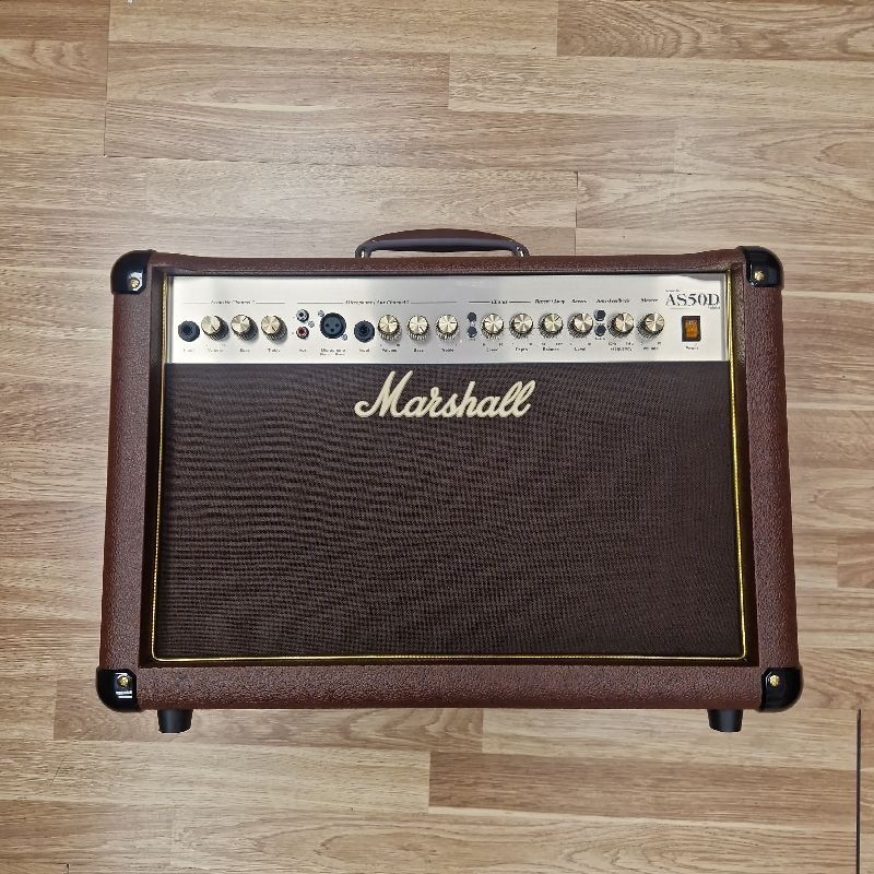 ENSEMBLE COMBO ACOUSTIQUE MARSHALL AS 50D MARRON