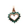 PENDENTIF OR  18CT 2.40 GRET EMERAUDE