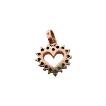PENDENTIF OR  18CT 2.40 GRET EMERAUDE