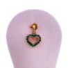 PENDENTIF OR  18CT 2.40 GRET EMERAUDE