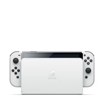 CONSOLE NINTENDO SWITCH OLED BLANCHE (COMPLETE SAUF BOITE)