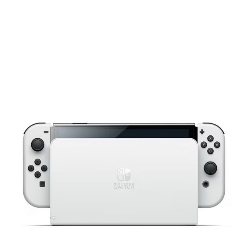 CONSOLE NINTENDO SWITCH OLED BLANCHE (COMPLETE SAUF BOITE)