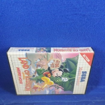 Master System LAND of ILLUSION Starring Mickey Mouse Boxed PAL
