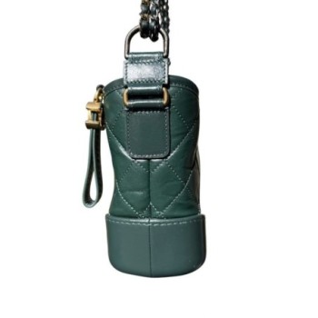 SAC CHANEL MINI GABRIELLE EN CUIR VERT