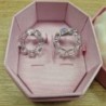 B O SWAROVSKI MILLENIA OCTO BLANCHE RHODIE