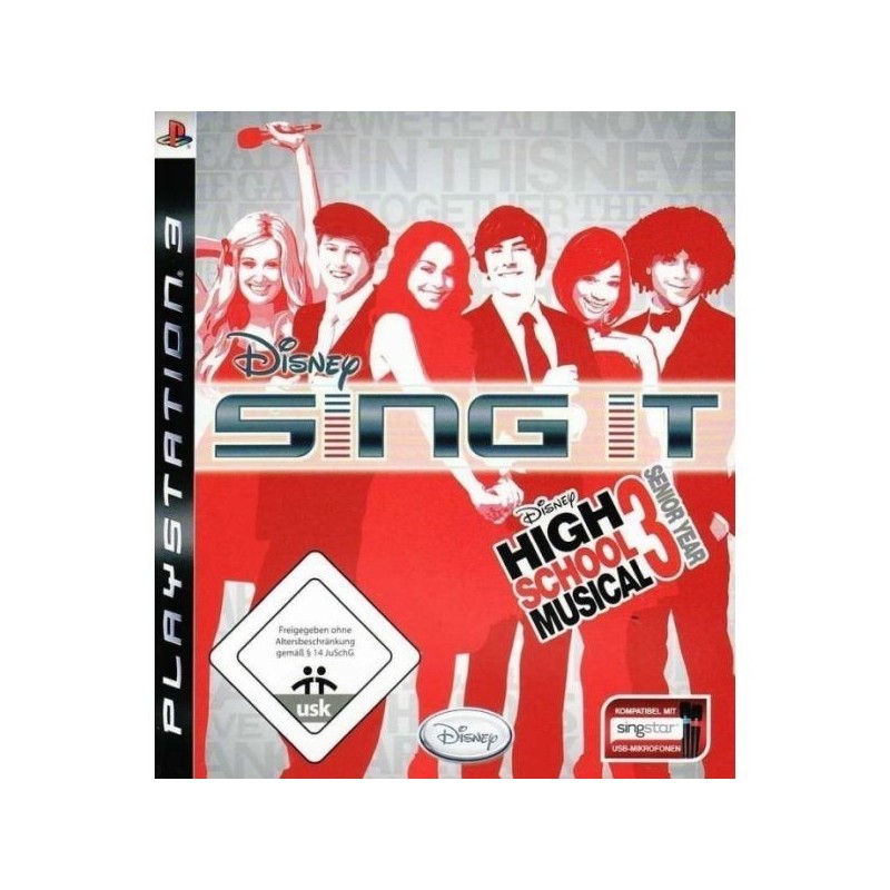DISNEY SING IT HIGH SCHOOL MUSICAL 3 - PS3