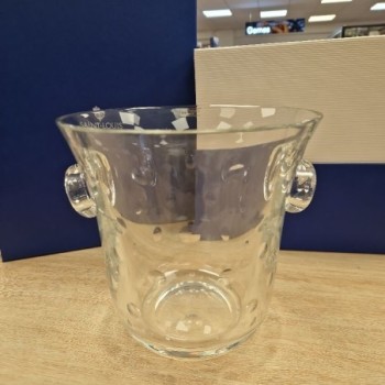 SEAU A CHAMPAGNE BUBBLES SAINT LOUIS CRISTAL CLAIR 21CM