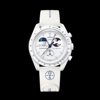 OMEGA X SWATCH MOONSWATCH MISSION TO EARTHPHASE MOONSHINE GOLD