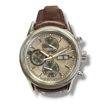 MONTRE RAYMOND WEIL FREELANCER AUTO 40MM 7731-SC2-65655 SILVER/BROWN