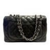 CHANEL GRAND CLASSIQUE CUIR GRAINE NOIR 2009/2010
