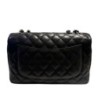 CHANEL GRAND CLASSIQUE CUIR GRAINE NOIR 2009/2010