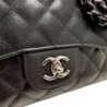 CHANEL GRAND CLASSIQUE CUIR GRAINE NOIR 2009/2010