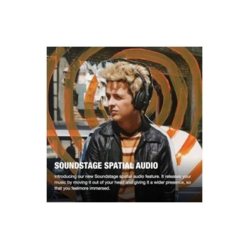 Marshall Monitor III Over-Ear Noise Cancelling Bluetooth Headphones - Black/Brass