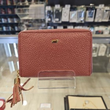 BRAUN BUFFEL PORTE MONNAIE ROSE