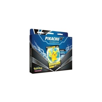Pokemon TCG: Pikachu V Showcase Box (1 Foil Promo Card and 3 Booster Packs)