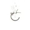 BOUCLES D'OREILLES CARTIER JUSTE UN CLOU PAVE OR BLANC 18K & DIAMANTS 4.50G