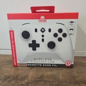 MANETTE SANS FIL BLANCHE - SWITCH / ANDROID / IOS / PC