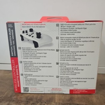 MANETTE SANS FIL BLANCHE - SWITCH / ANDROID / IOS / PC