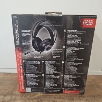 CASQUE PCP-400 RGB PS4/5 SWITCH XBOX PC/MAC FREAKS & GEEKS