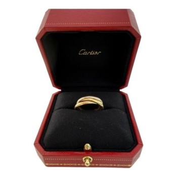 BAGUE CARTIER TRINITY 3 OR 18CT 6.24GR BOITE