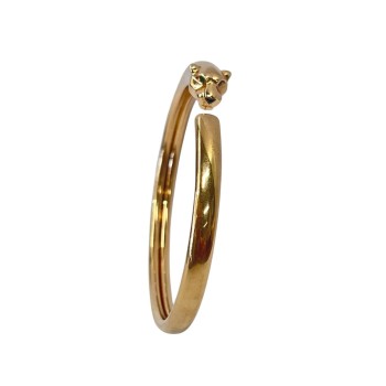 BRACELET CARTIER PANTHERE PETIT MODELE EN OR ROSE  TAILLE 15