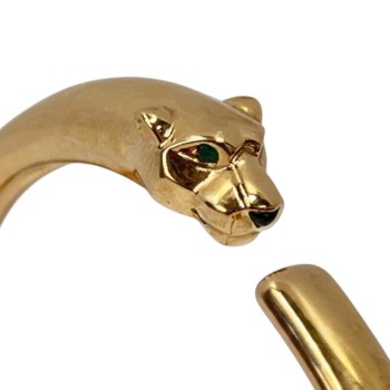 BRACELET CARTIER PANTHERE PETIT MODELE EN OR ROSE  TAILLE 15