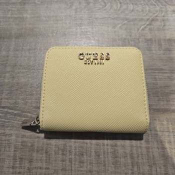 GUESS PORTE MONNAIE JAUNE