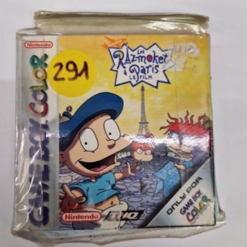 LES RAZMOKET A PARIS LE FILM GAMEBOY COLOR (BOITE MAUVAIS ETAT)