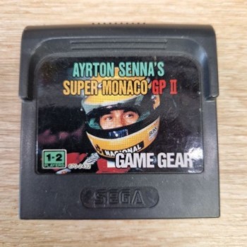 AYRTON SENNA S SUPER MONACO GP II GAME GEAR SANS BOITE