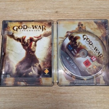 GOD OF WAR ASCENSION STEELBOOK- PS3