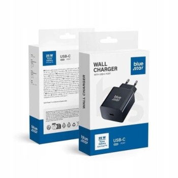 BLUESTAR CHARGEUR UNIVERSEL USB TYPE C - 3A 25W - NOIR