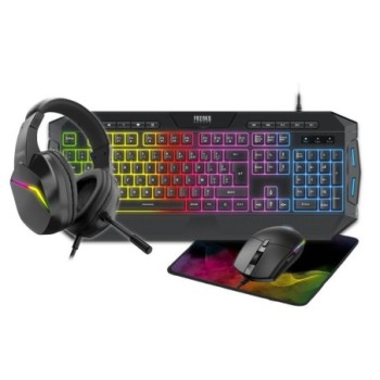 PACK 4 EN 1 CLAVIER TAPIS SOURIS CASQUE