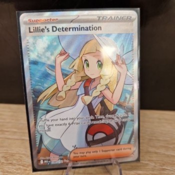 DÉTERMINATION DE LILIE (MEG 169)MÉGA-ÉVOLUTION POKEMON ENG