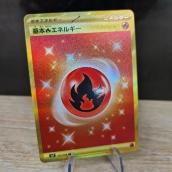 ÉNERGIE FEU DE BASE (SV3 141) RULER OF THE BLACK FLAME POKEMON JAP