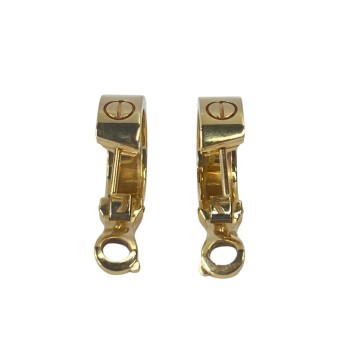 BOUCLES D'ORELLES CARTIER LOVE 1 DIAMANT FULLSET
