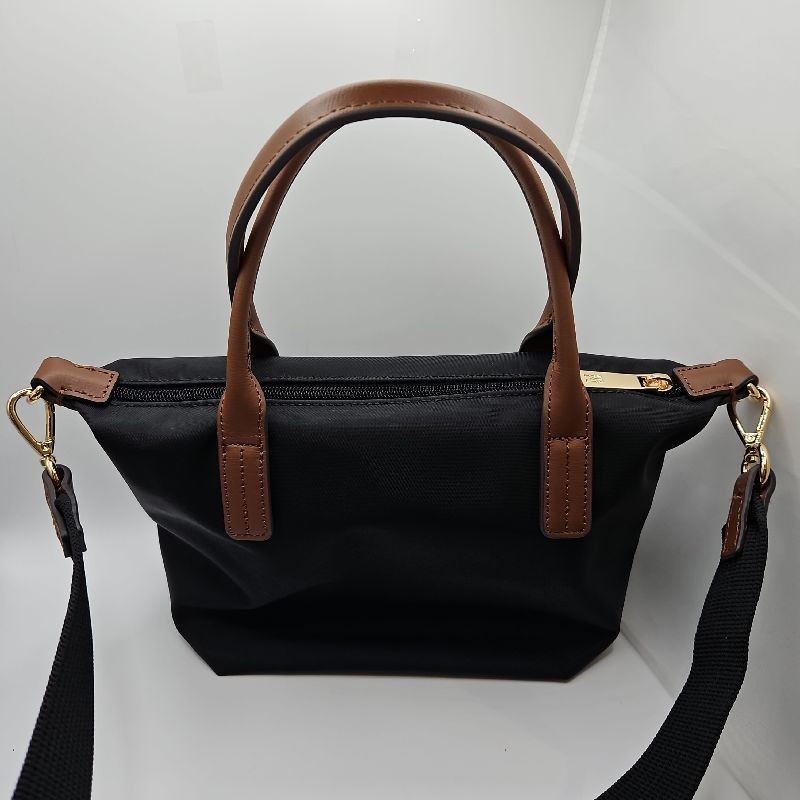 SAC TOMMY HILFIGER NOIR TOILE