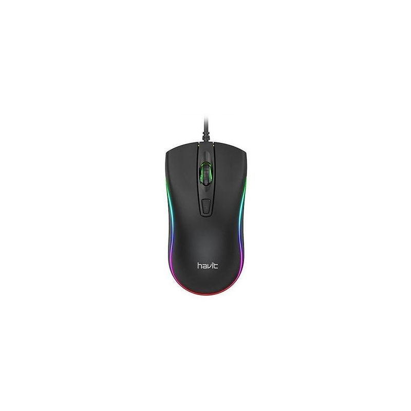 SOURIS GAMING RETRO ECLAIRES FILAIRE - HAVIT MS72