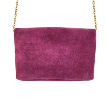 PETITE POCHETTE A CHAINE SAINT LAURENT CASSANDRE EN SUEDE