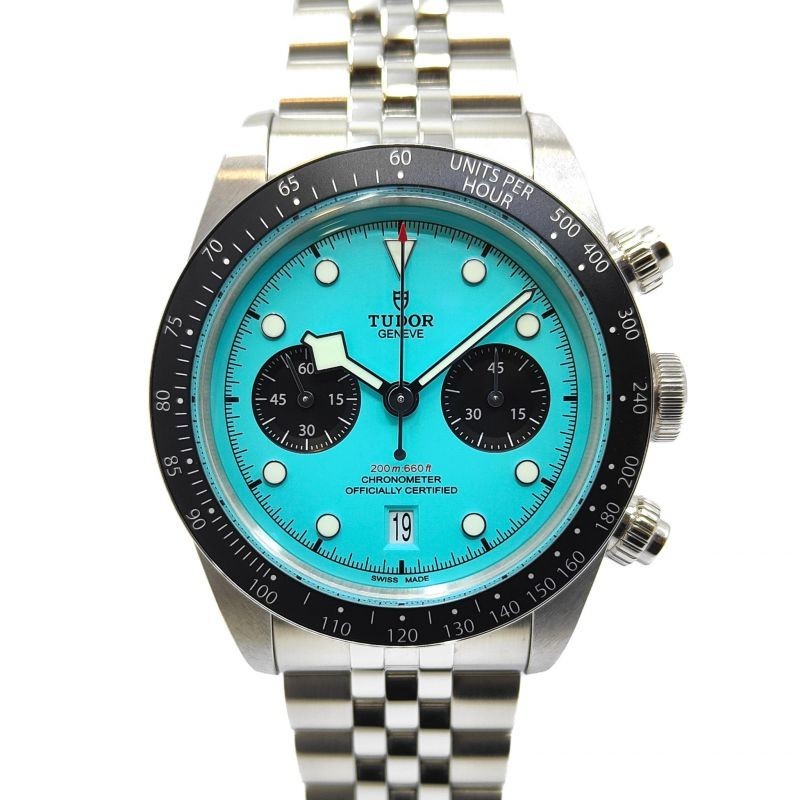 TUDOR BLACK BAY CHRONO FLAMINGO BLUE M79360N-0024