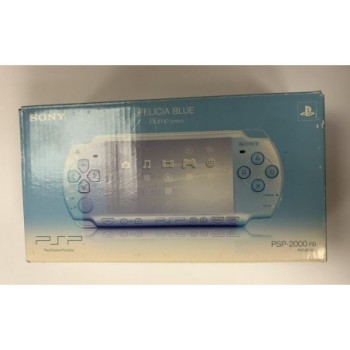 CONSOLE SONY PSP-2000FB FELICIA BLUE IMPORT JAP AVEC BOITE