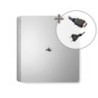 CONSOLE PS4 SLIM 500GB SILVER SANS MANETTE
